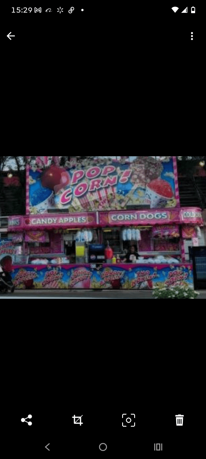 Ho Scale Popcorn, Cotton Candy Concession Stand