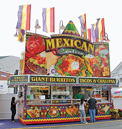 Ho Scale Mexican Canteen Concession Trailer